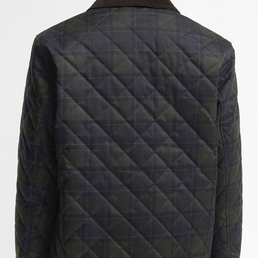 BARBOUR TARTAN SHIRT QUILTED JACKET MQUTN en color MULTICOLOR  (5)