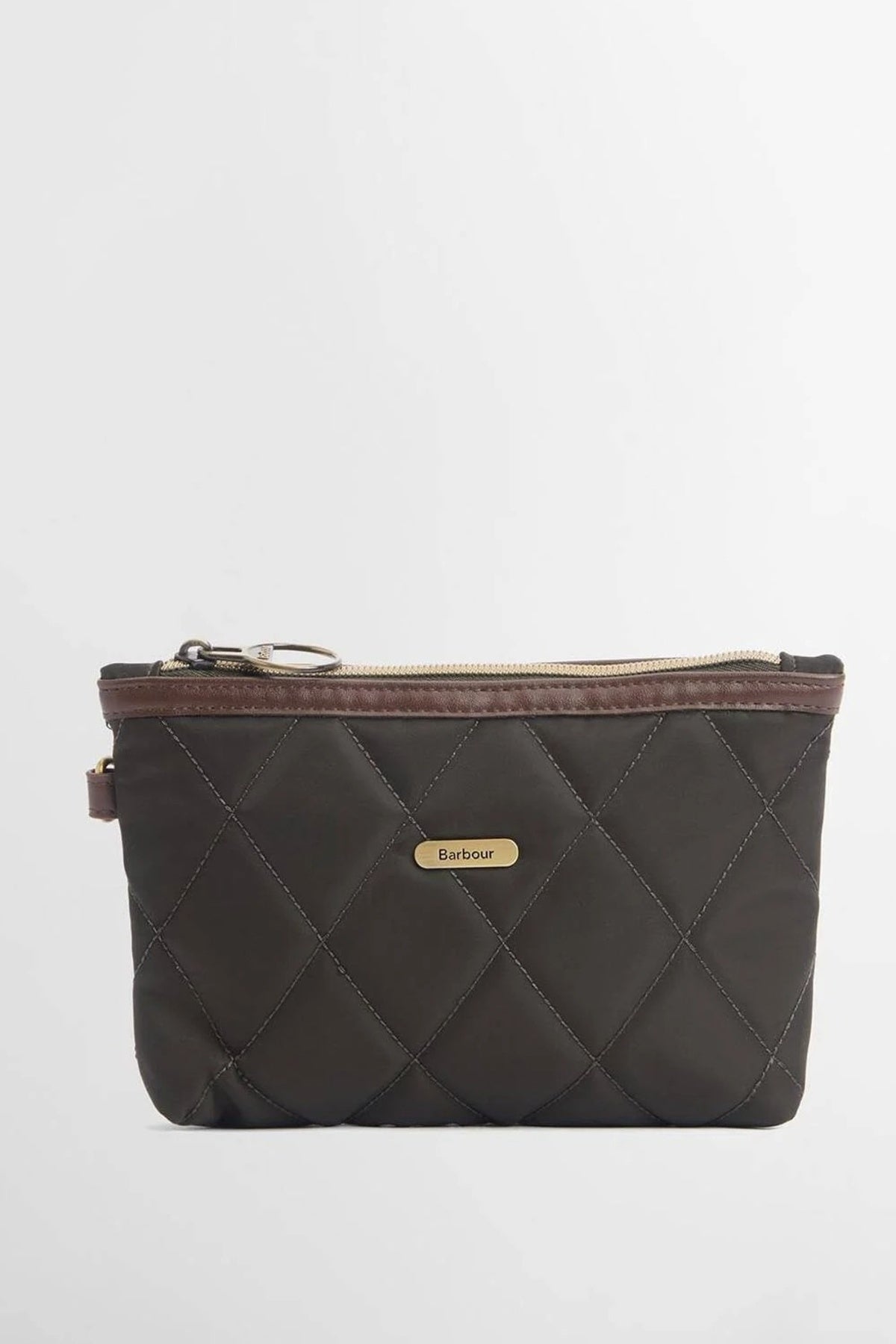 BARBOUR LBAOL BARBOUR QUILTED TOTE en color VERDE  (6)