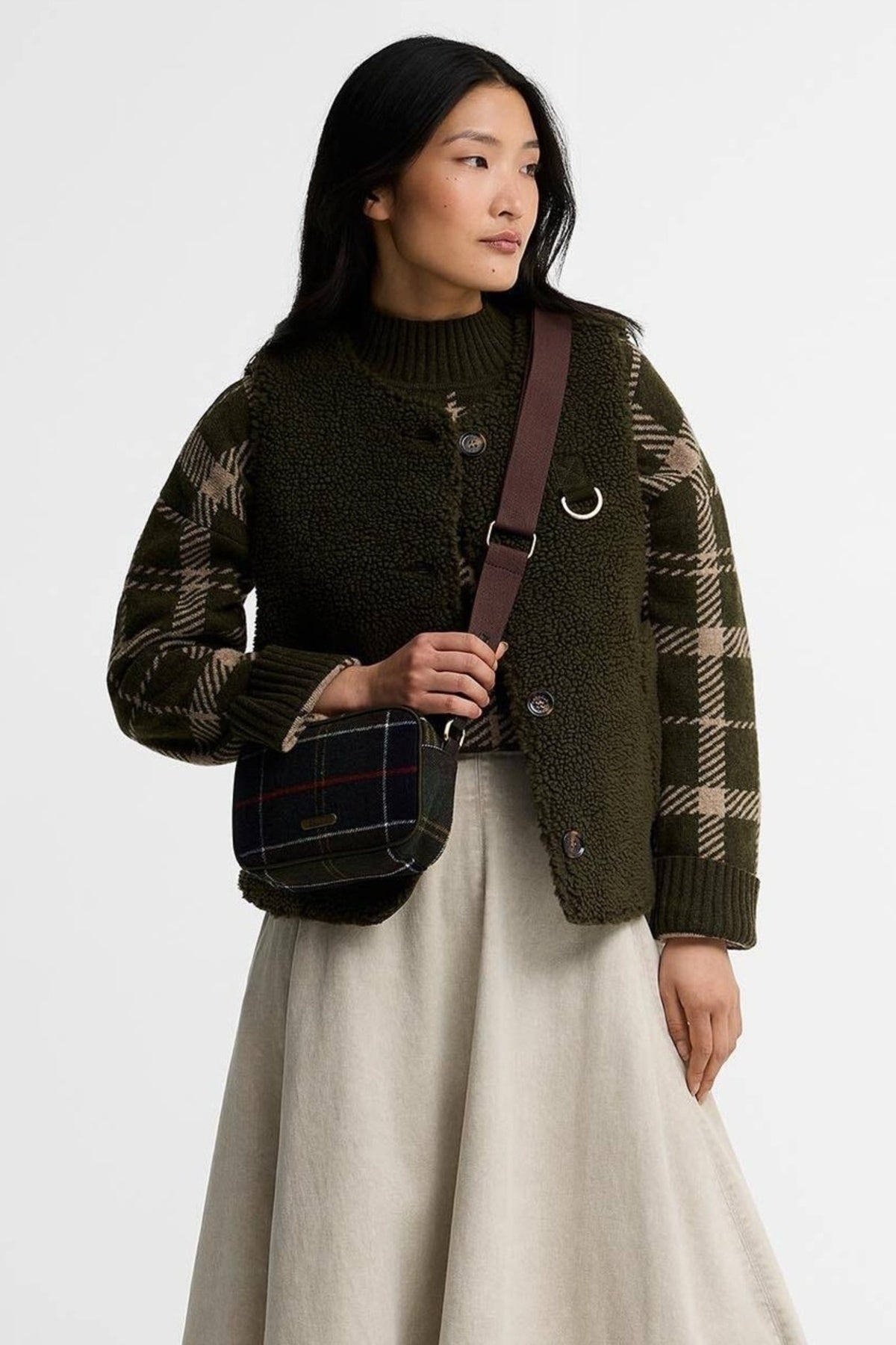 BARBOUR LBATN BARBOUR CONTIN TARTAN en color MULTICOLOR  (1)