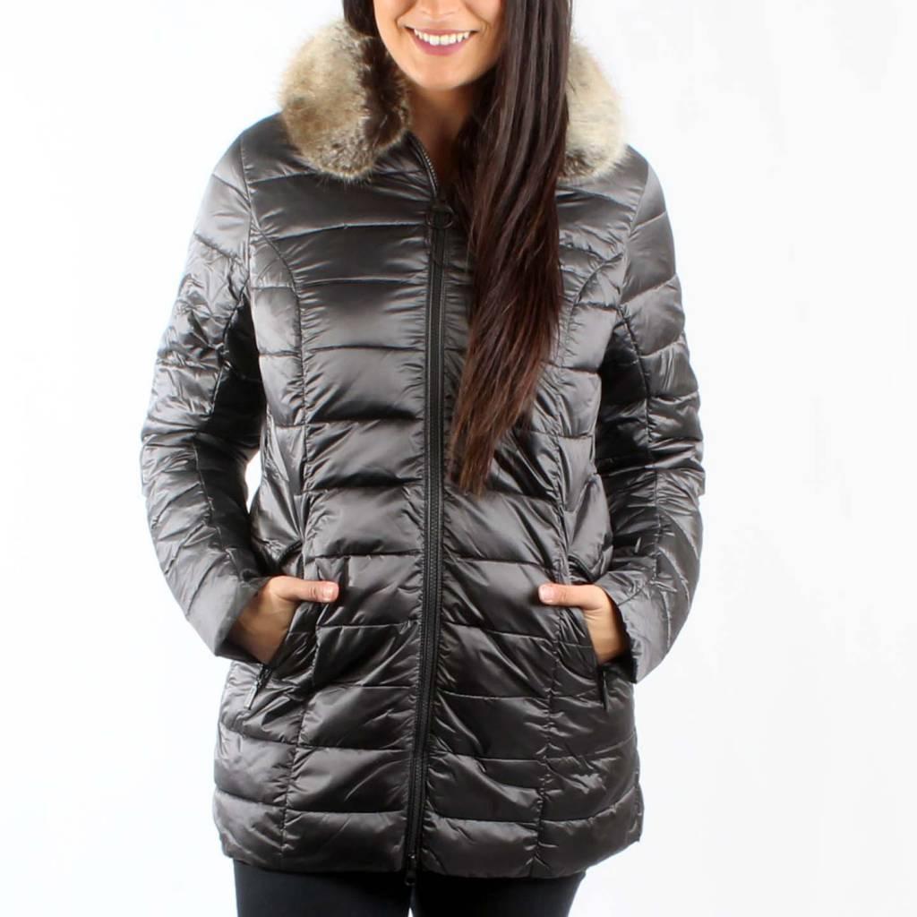 BARBOUR MUNRO QUILTED LQUCH en color GRIS  (2)