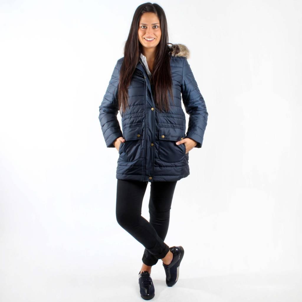 BARBOUR ASCOTT QUILTED LQUNY en color AZUL  (1)