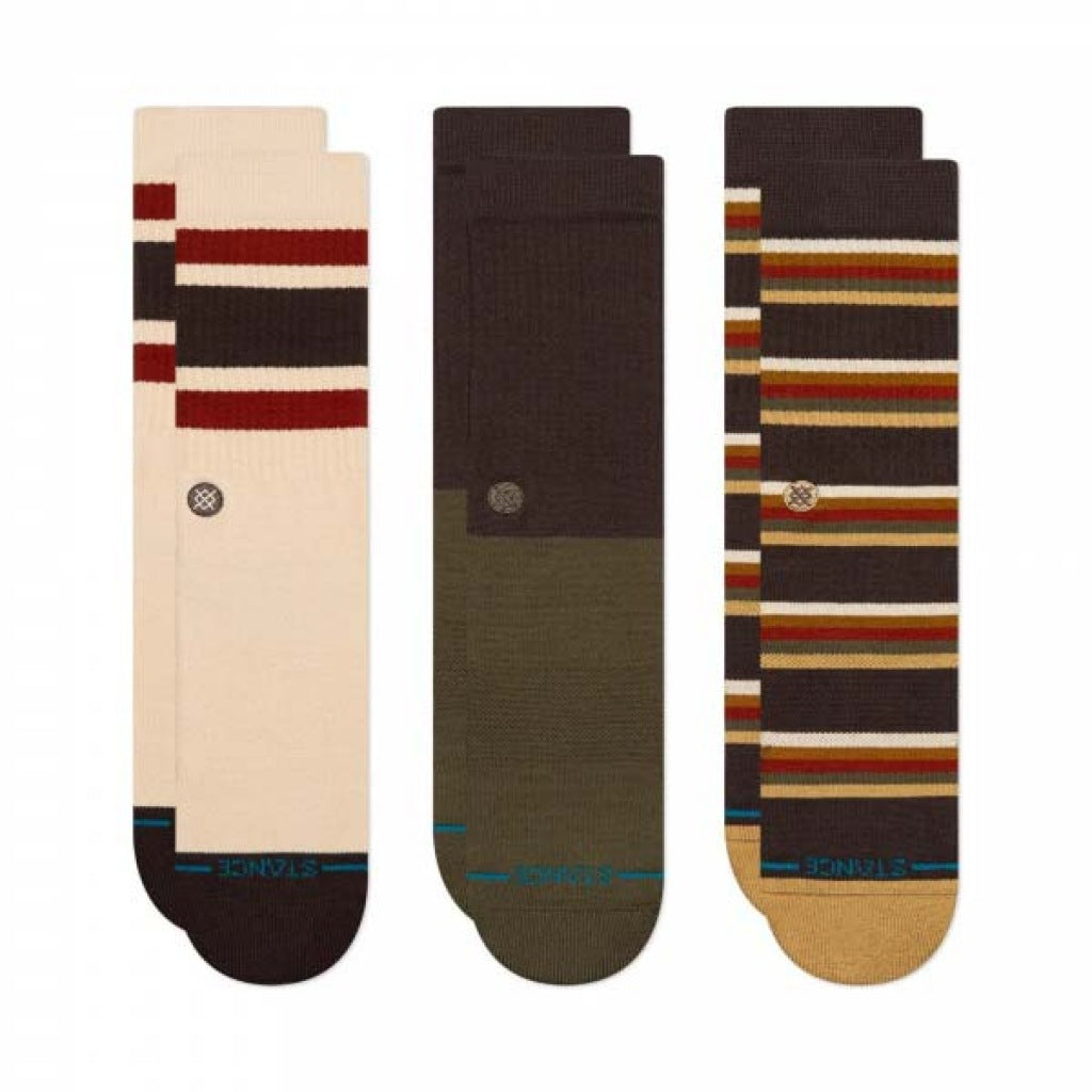 STANCE MILL HOUSE  PACK CREW en color MULTICOLOR  (4)