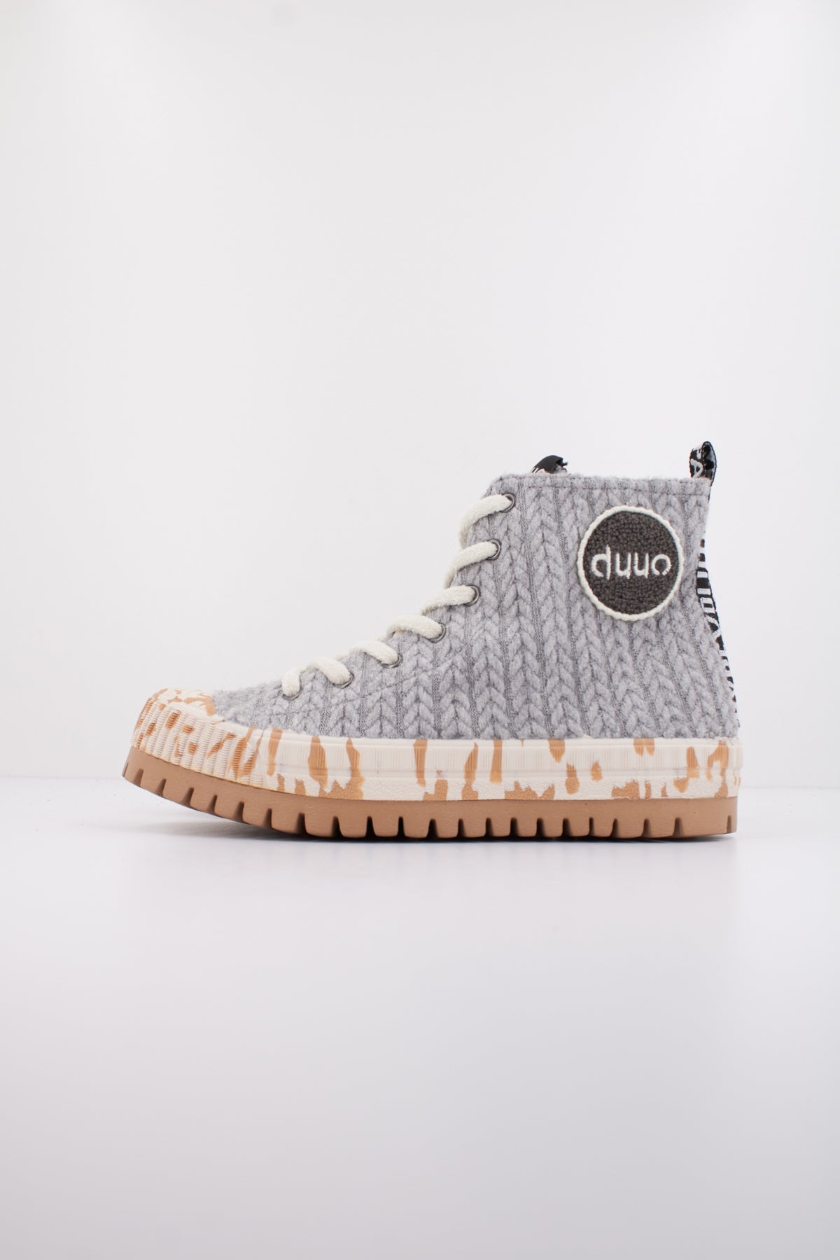 DUUO COL PLUS TRICOT en color GRIS  (1)