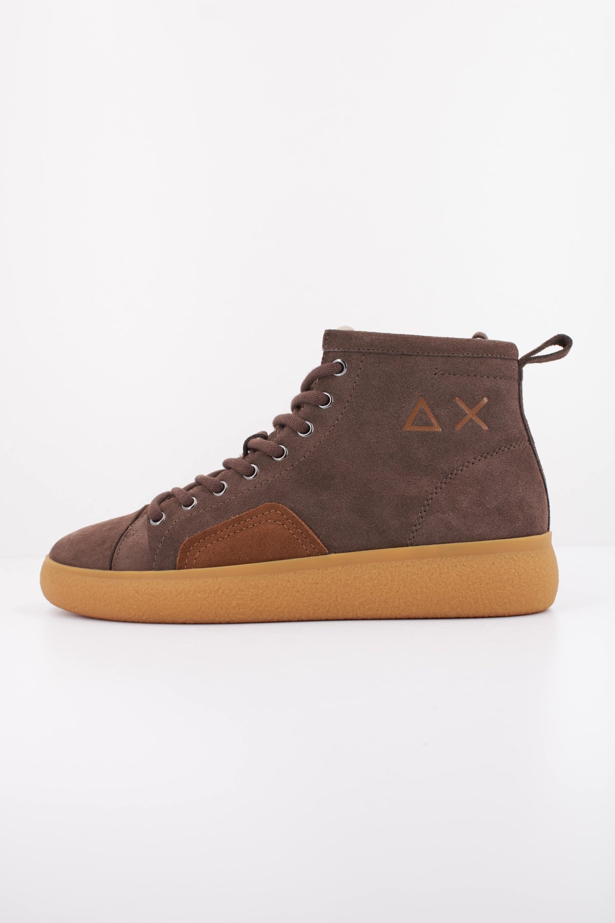 SUN  LUIS MIDI SUEDE  en color MARRON  (1)