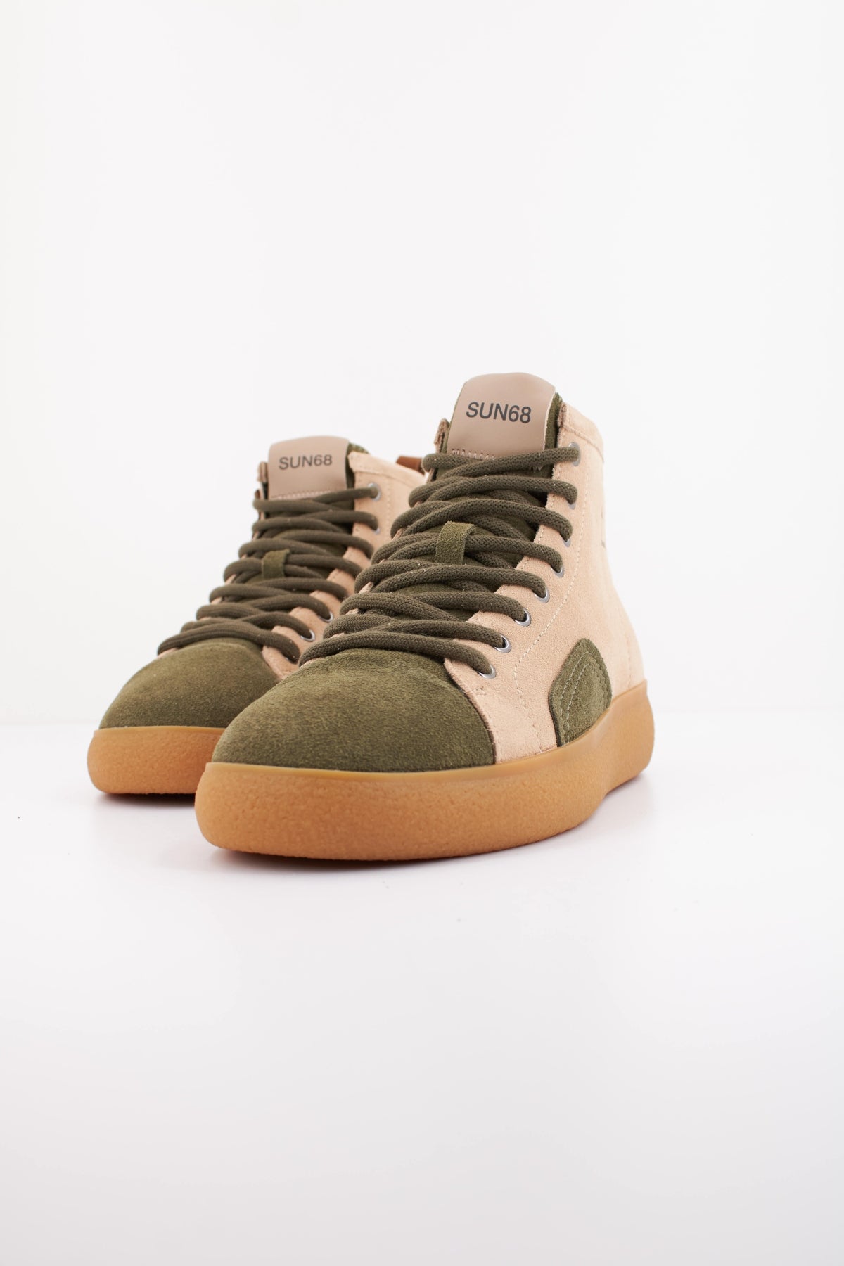 SUN  LUIS MIDI SUEDE  en color BEIS  (2)