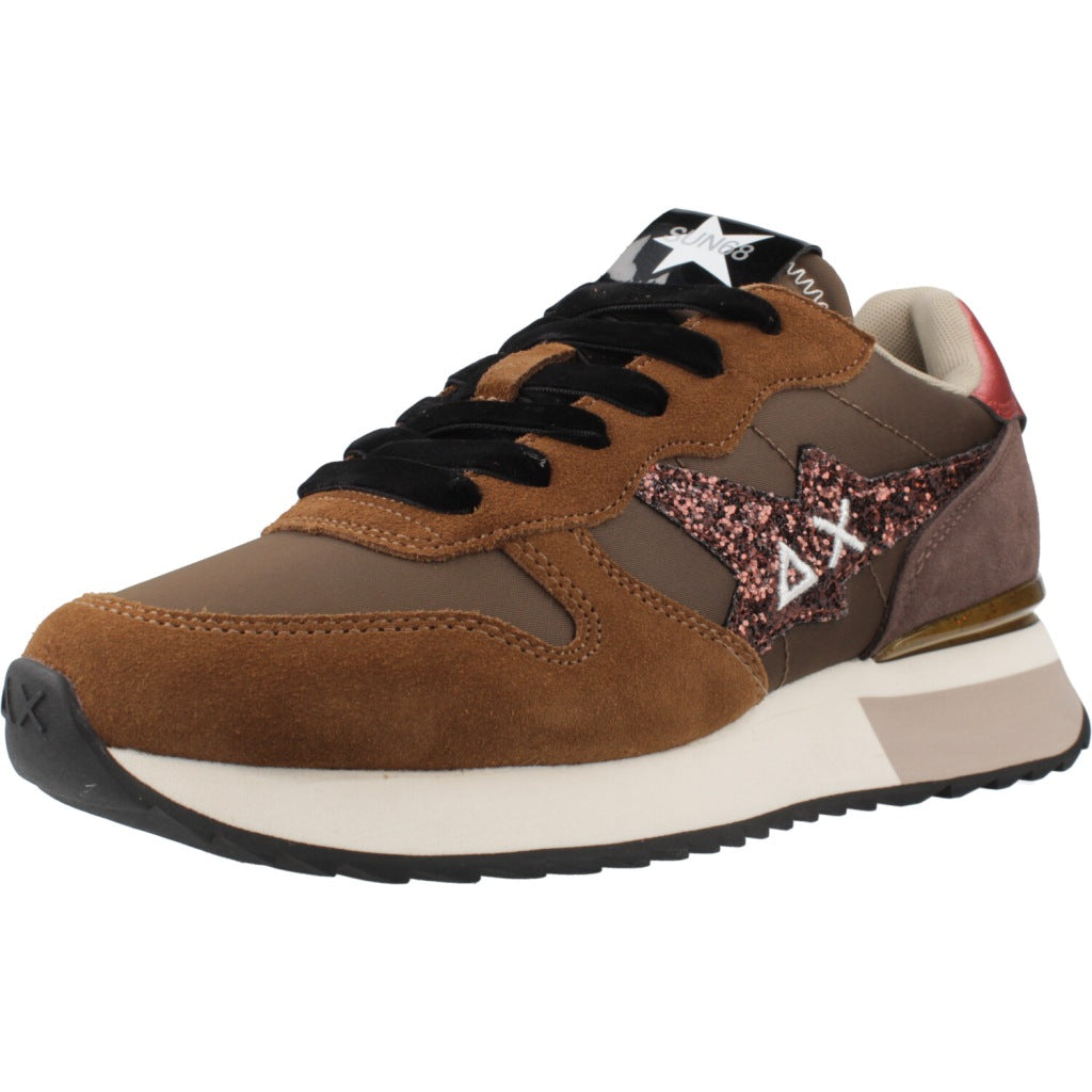 SUN STARGIRL GLITTER LOGO en color MARRON  (1)