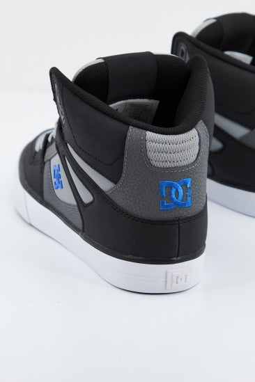 DC PURE HIGH TOP WC en color GRIS  (4)