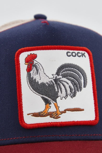 GOORIN BROS  THE COCK en color AZUL  (4)