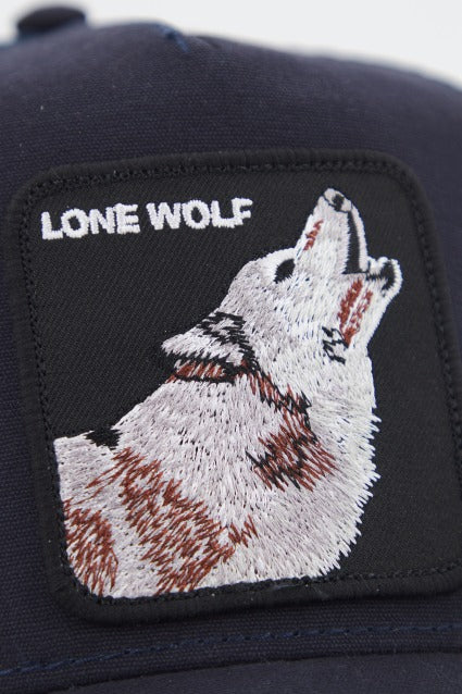 GOORIN BROS THE LONE WOLF en color AZUL  (4)