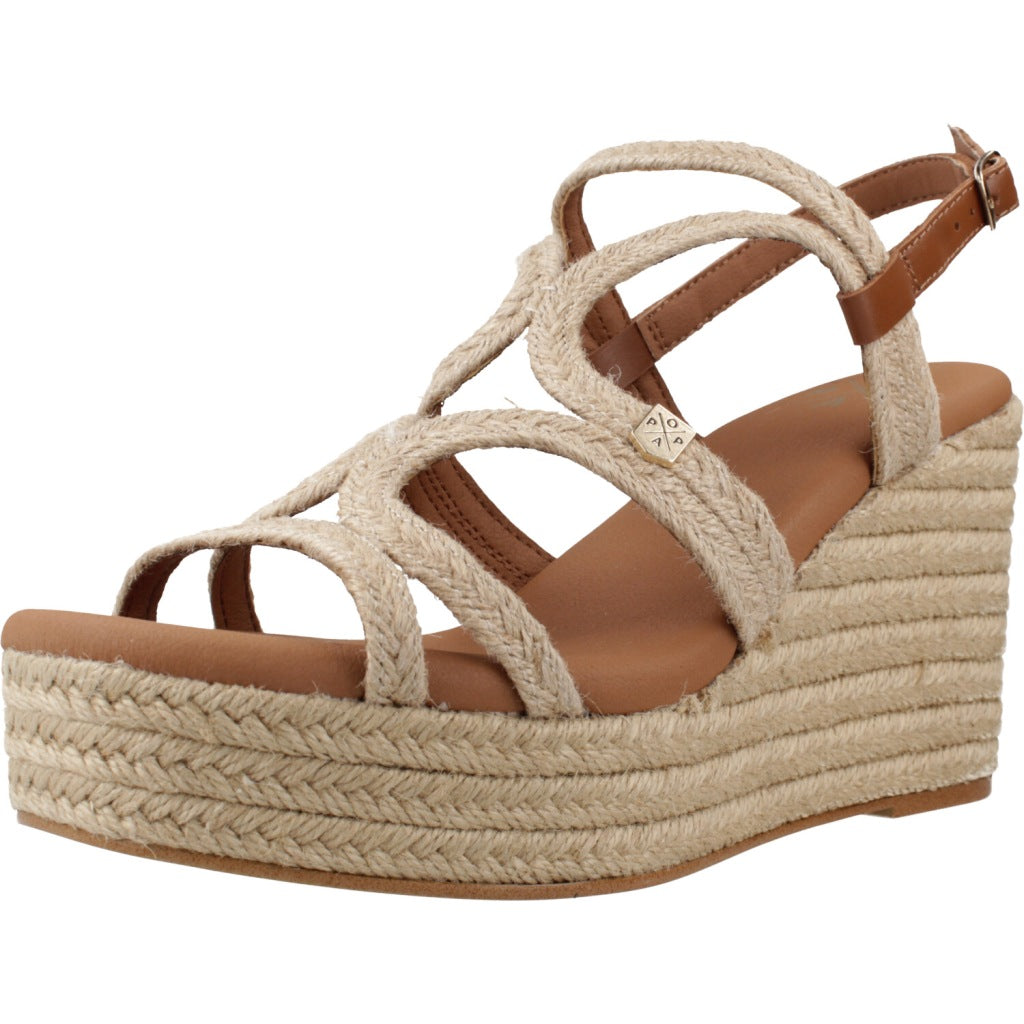 POPA RIBERA CUERDA en color MARRON CLARO  (1)