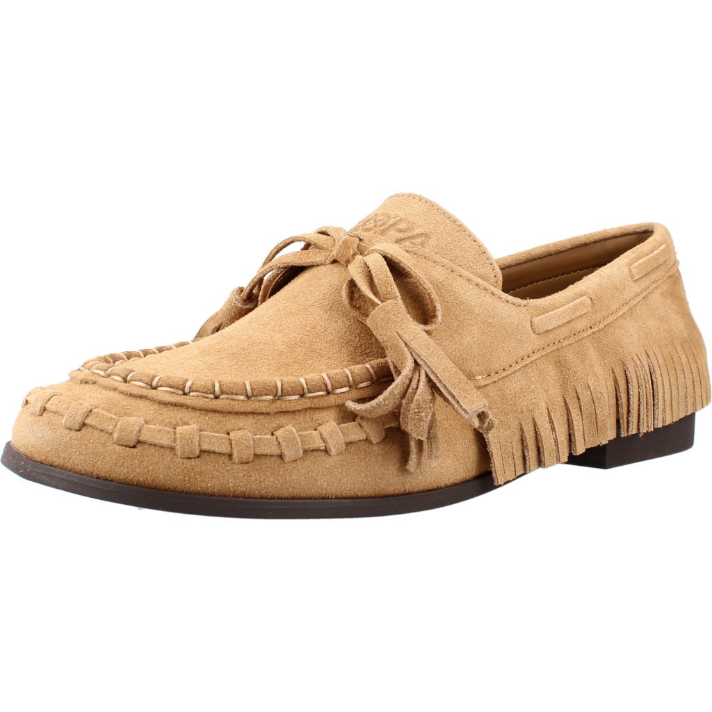 POPA MOCASIN CHARLES en color MARRON CLARO  (1)