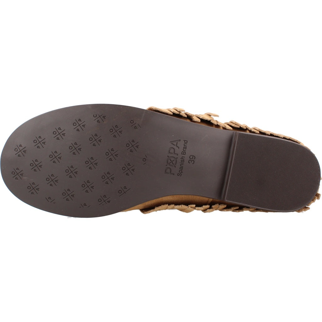 POPA MOCASIN CHARLES en color MARRON CLARO  (6)