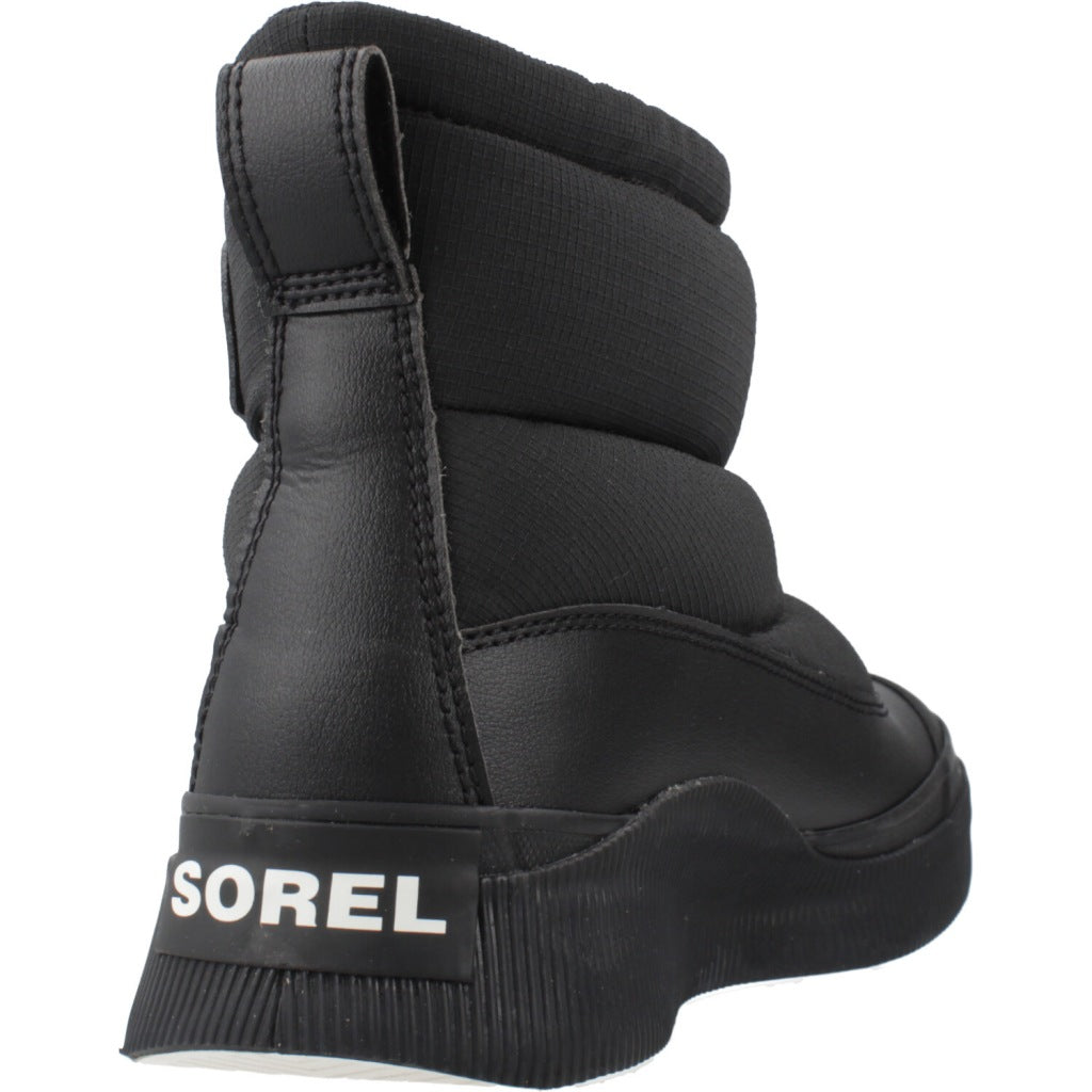 SOREL OUT N ABOUT IV PUFFY WP en color NEGRO  (3)