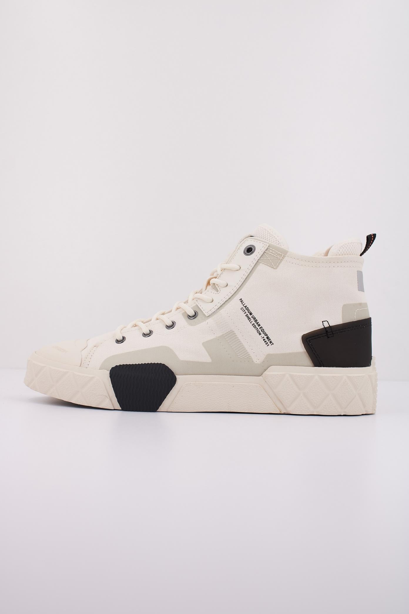 PALLADIUM ACE CITY SHELL CHUK en color BEIS  (1)