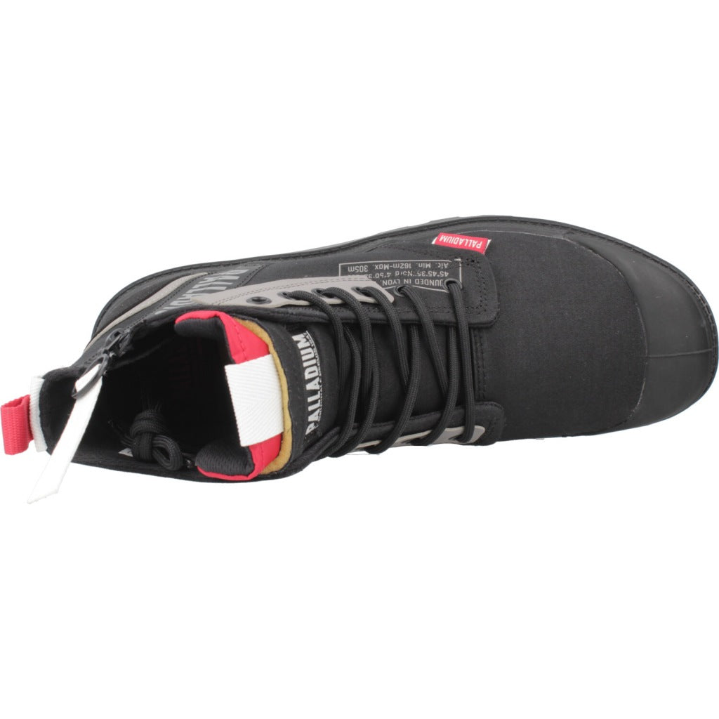 PALLADIUM PAMPA HI DARE ZIP en color NEGRO  (7)