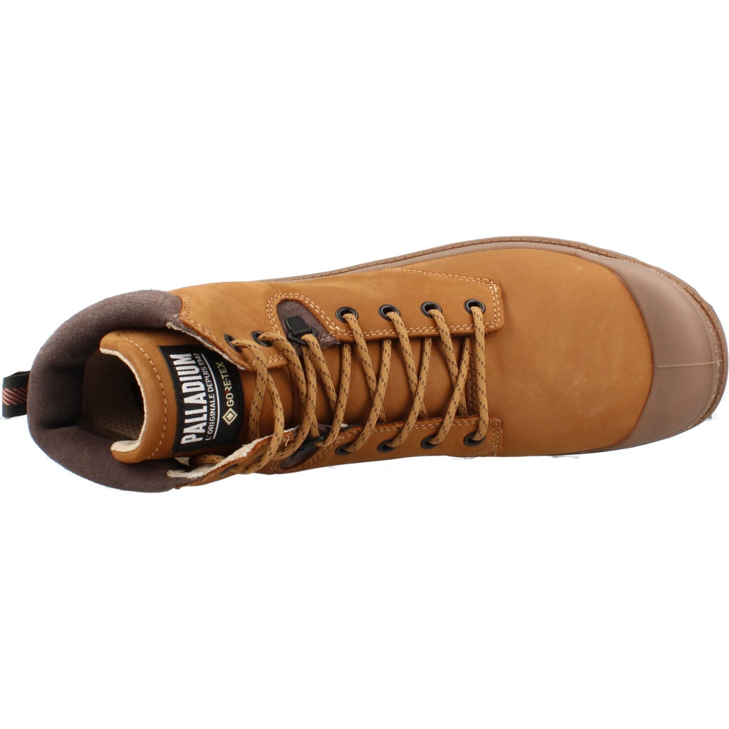 PALLADIUM BOTAS PAMPA SPORTCUFF GTX en color MARRON CLARO  (7)