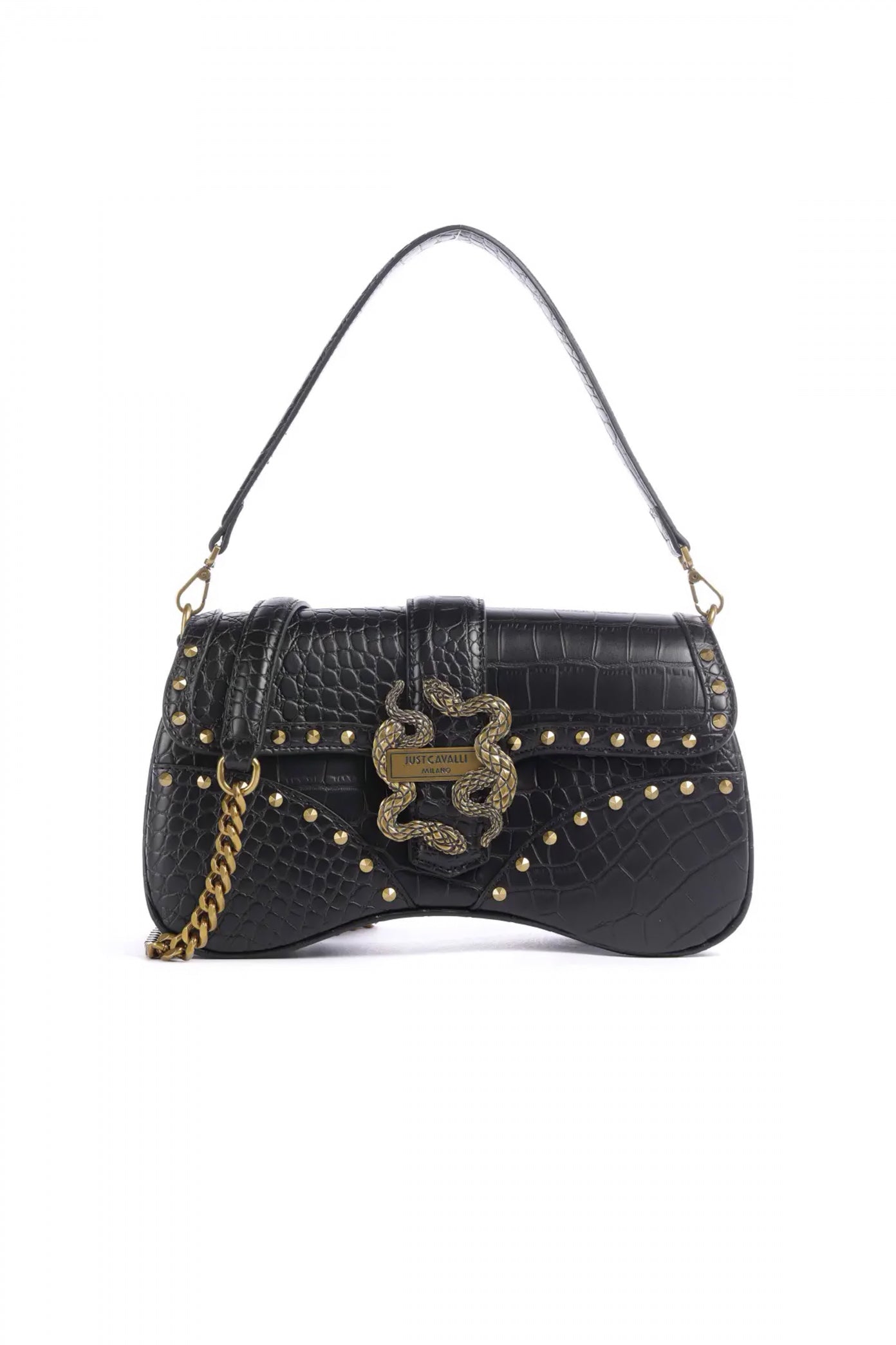 JUST CAVALLI  ICONIC  COCCO  en color NEGRO  (1)