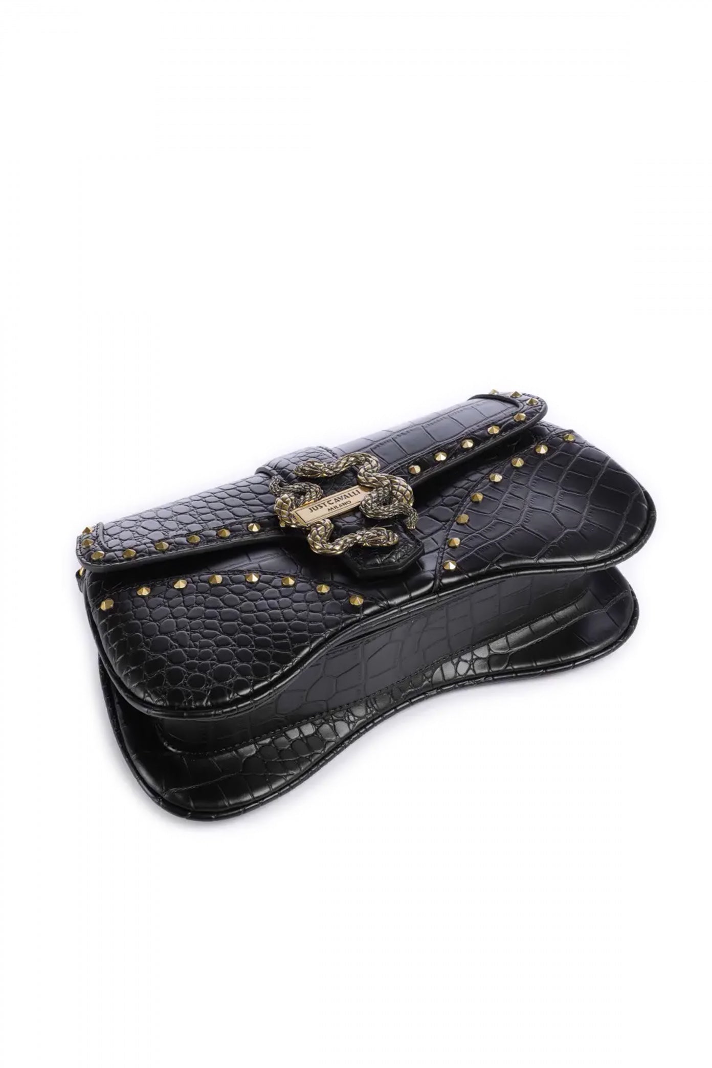 JUST CAVALLI  ICONIC  COCCO  en color NEGRO  (4)