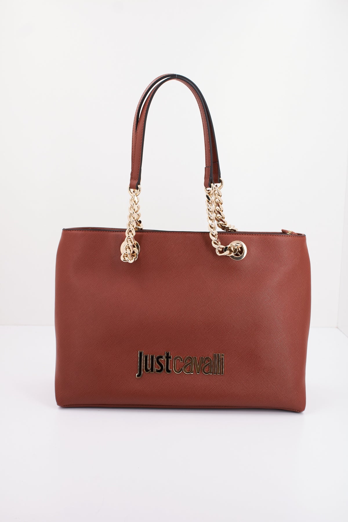 JUST CAVALLI  JC LETTERING   en color MARRON  (1)