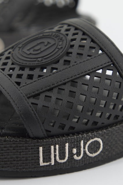LIU-JO GWEN  - SANDAL en color NEGRO  (4)