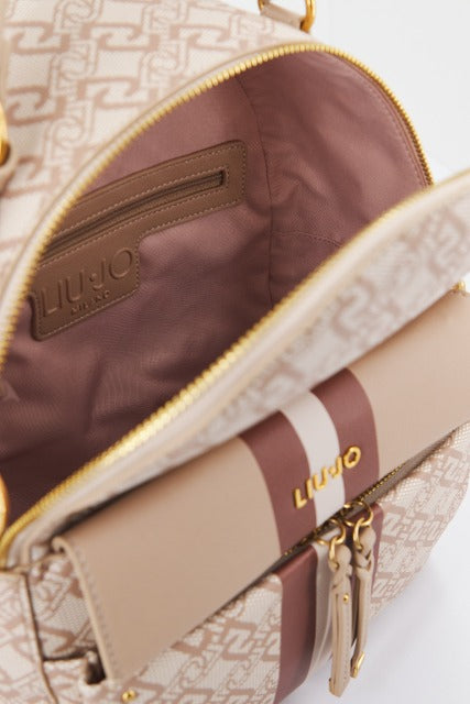 LIU-JO AA E BACKPACK BAG en color MARRON  (3)