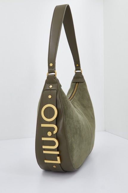 LIU-JO AA E HOBO BAG en color VERDE  (2)