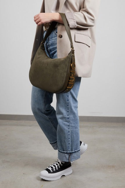 LIU-JO AA E HOBO BAG en color VERDE  (5)