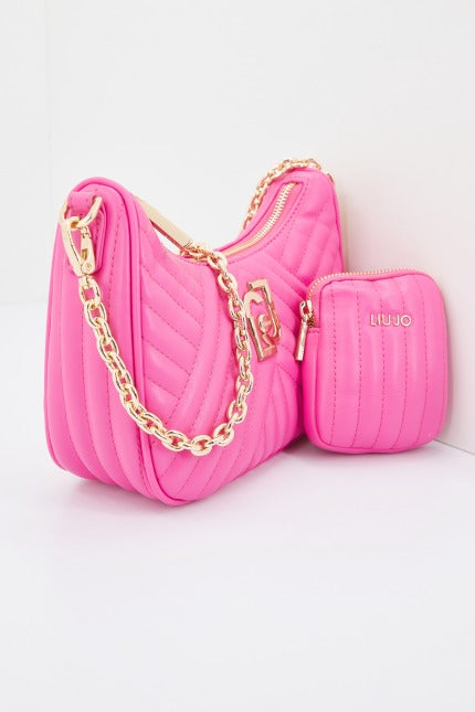 LIU-JO HOBO BAG en color ROSA  (2)