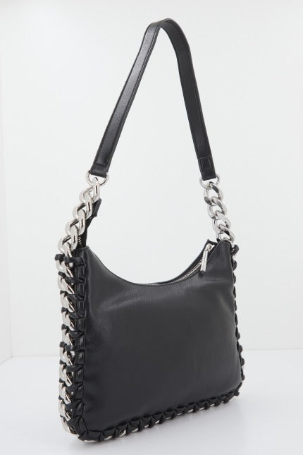 LIU-JO AA E HOBO BAG en color NEGRO  (1)