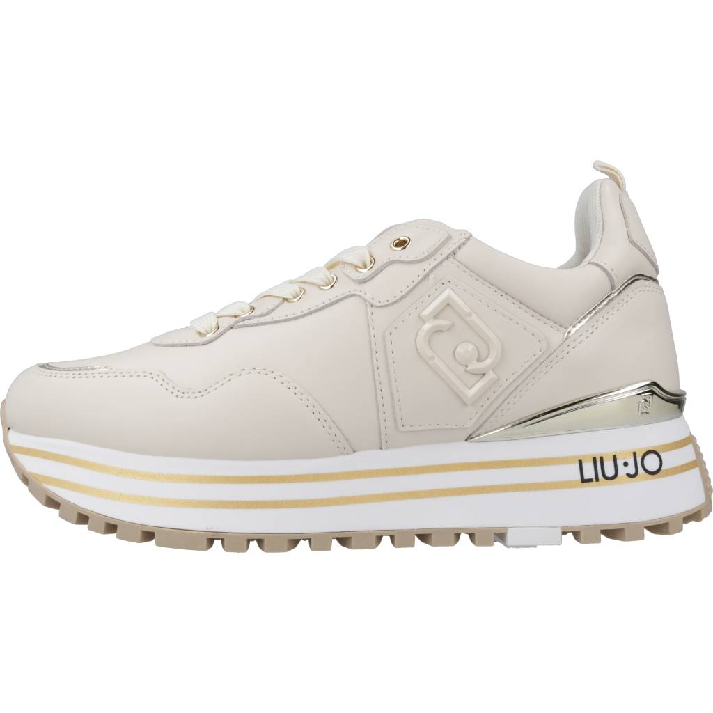 LIU-JO MAXI WONDER  en color BEIS  (2)
