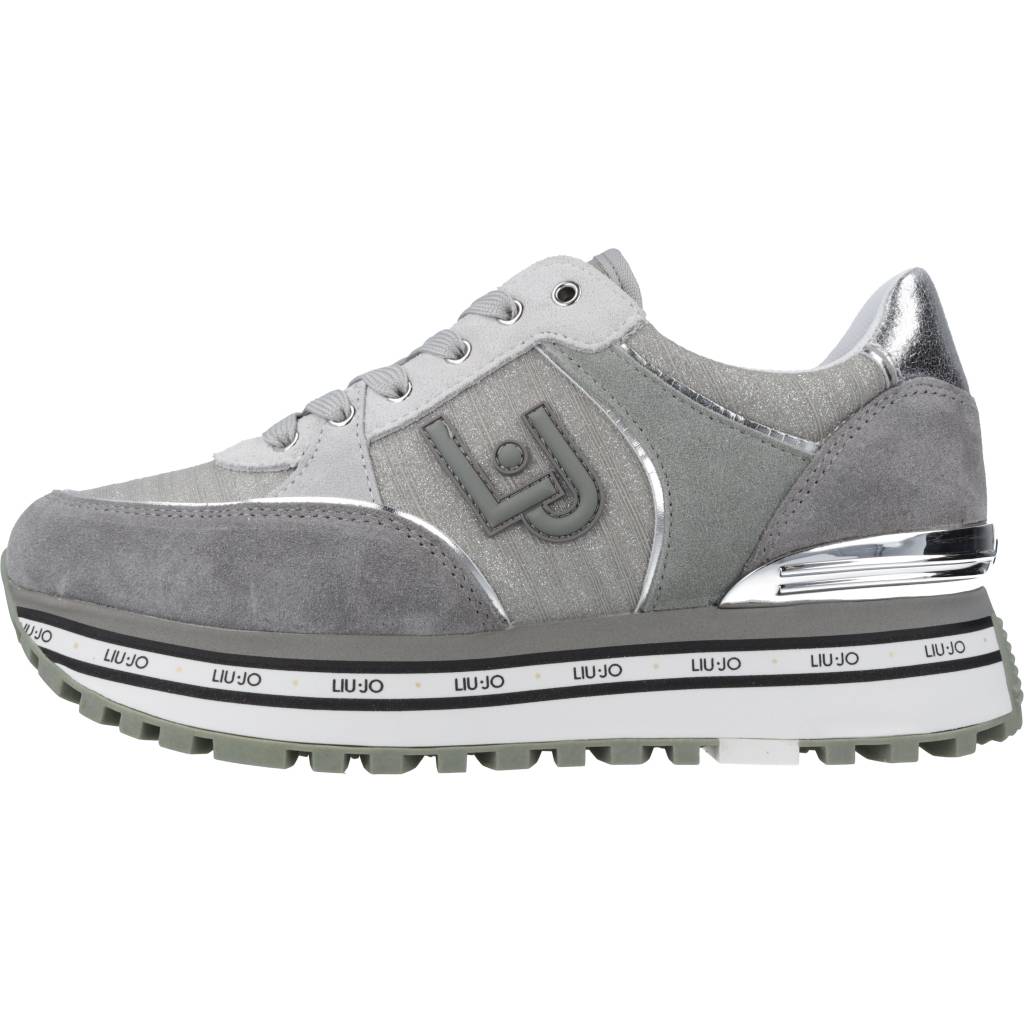 LIU-JO MAXI WONDER  en color PLATA  (2)