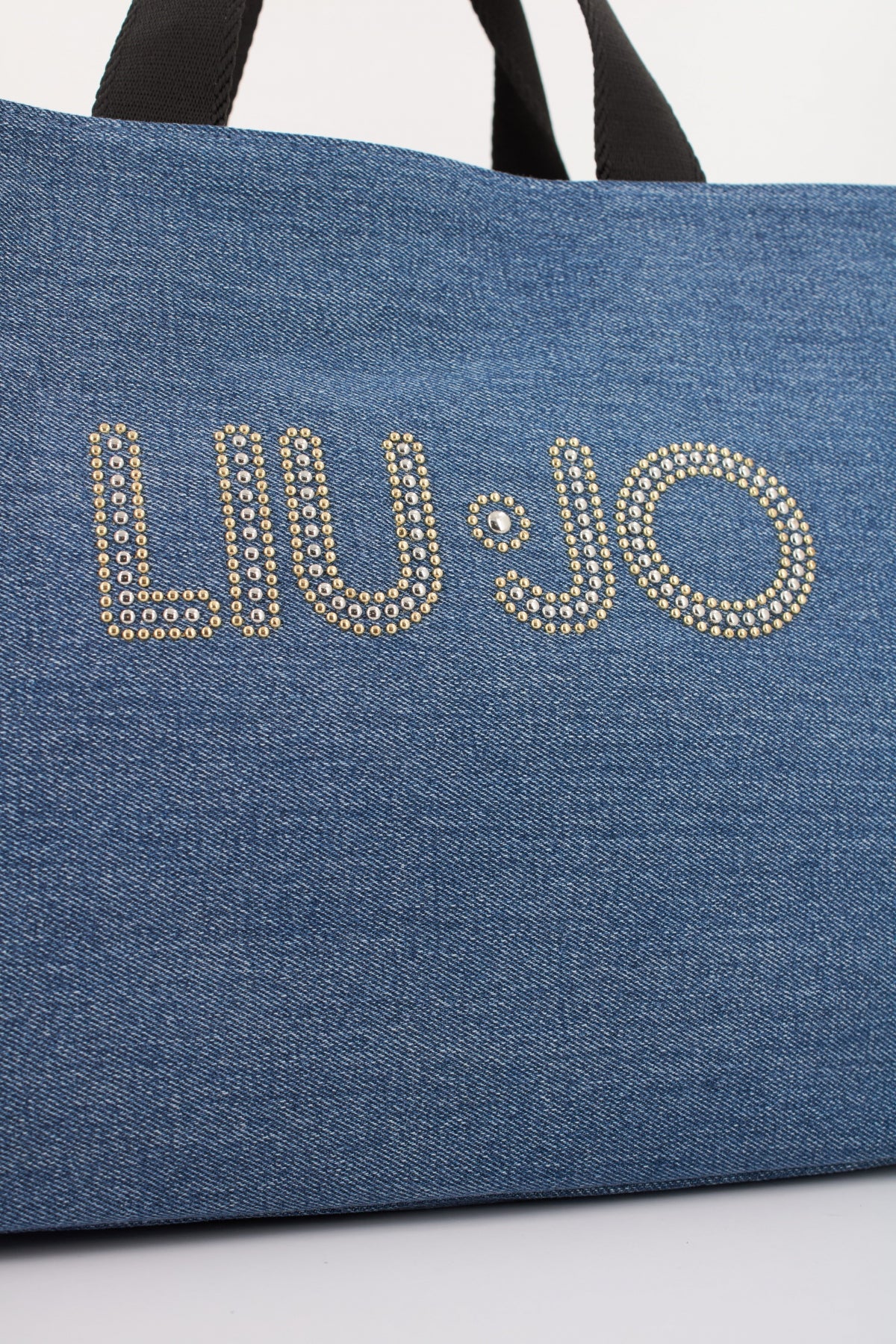 LIU-JO L TOTE DENIM en color AZUL  (4)
