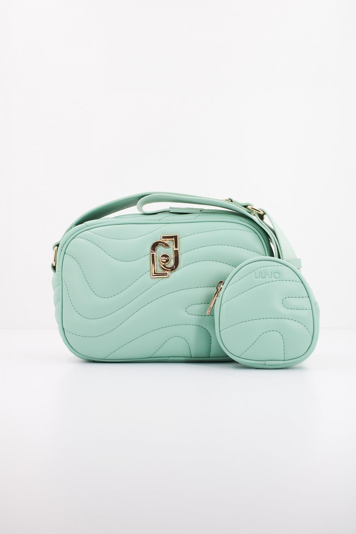 LIU-JO ECS M CAMERA CASE en color VERDE  (1)