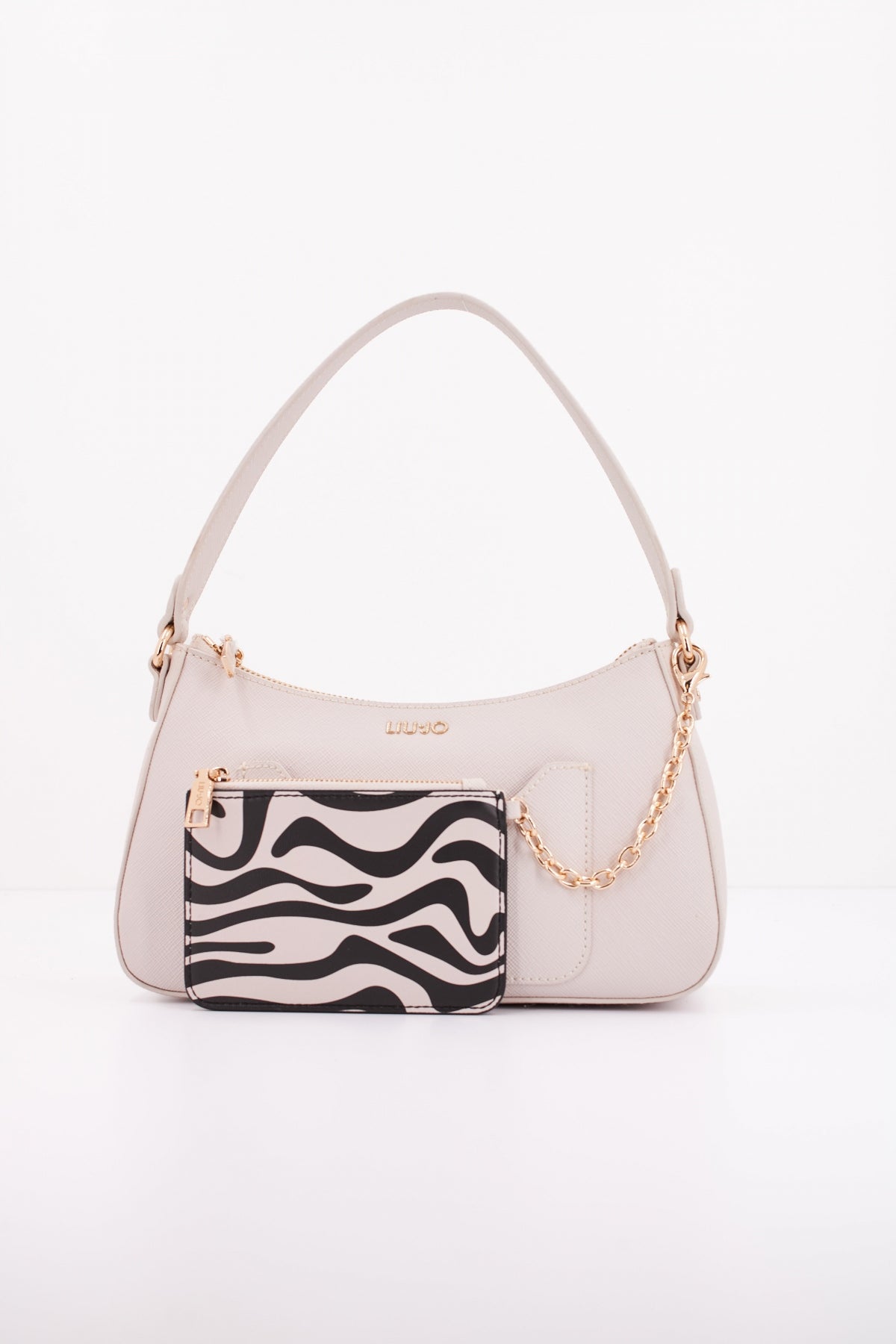 LIU-JO ECS M HOBO en color BEIS  (4)