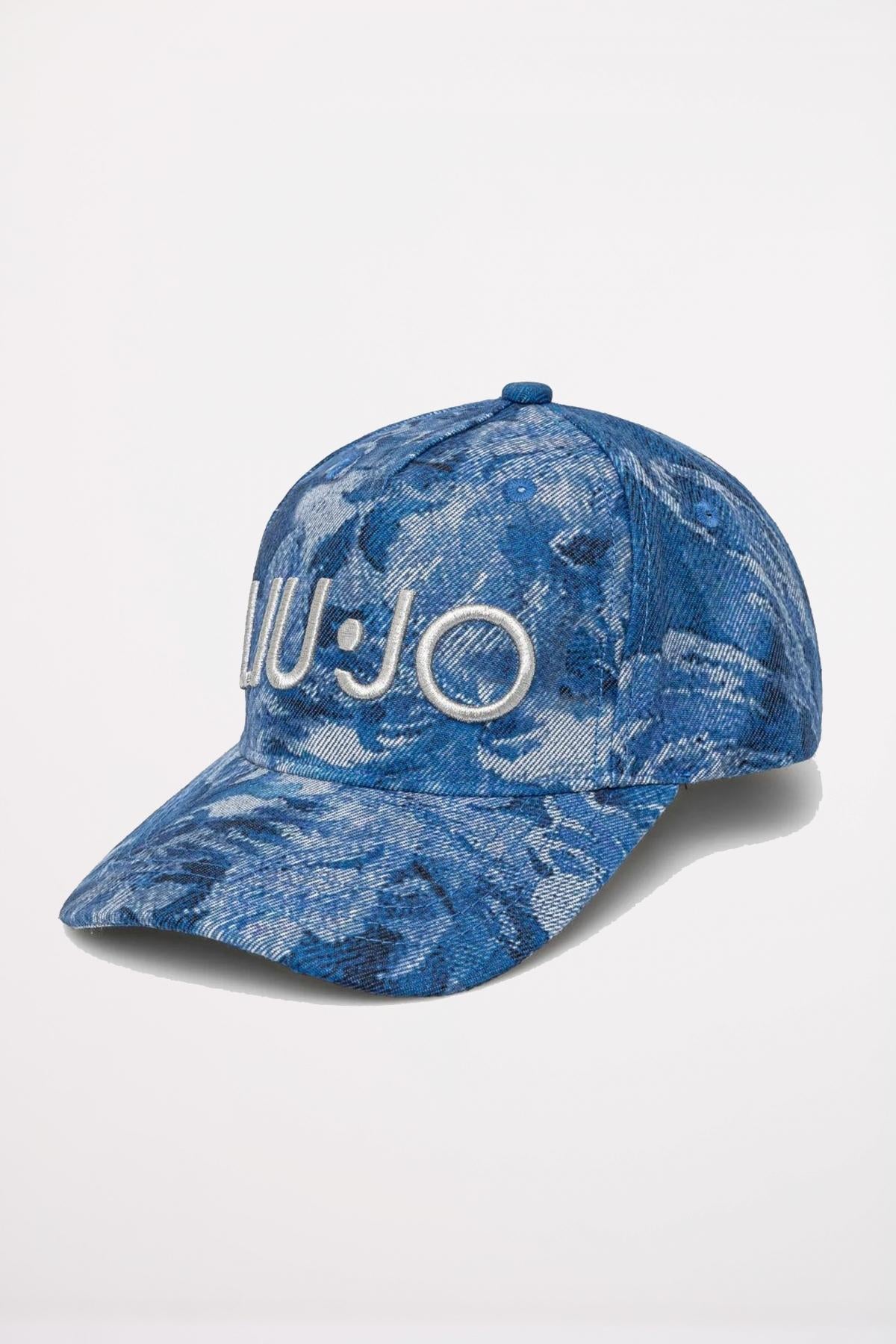 LIU-JO BASEBALL DENIM PRINTED en color AZUL  (1)