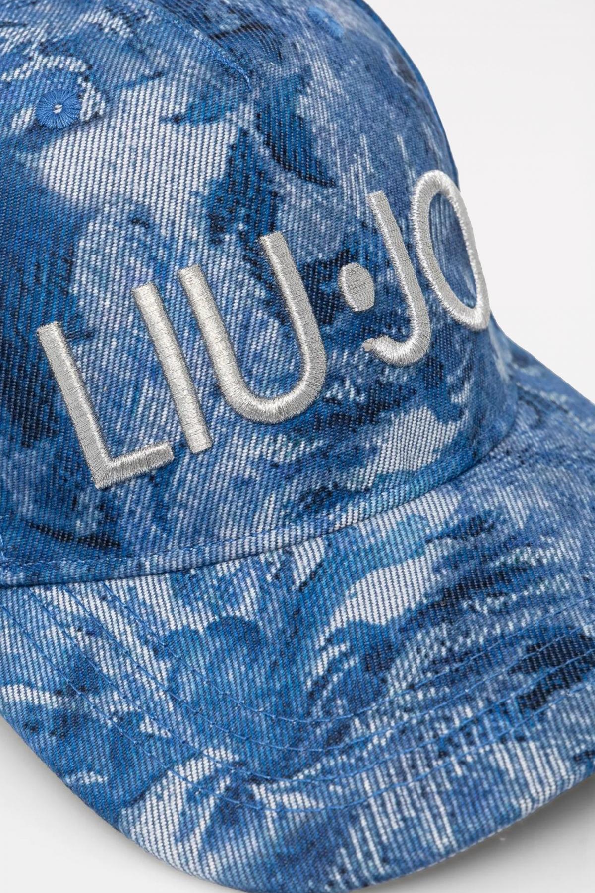 LIU-JO BASEBALL DENIM PRINTED en color AZUL  (2)