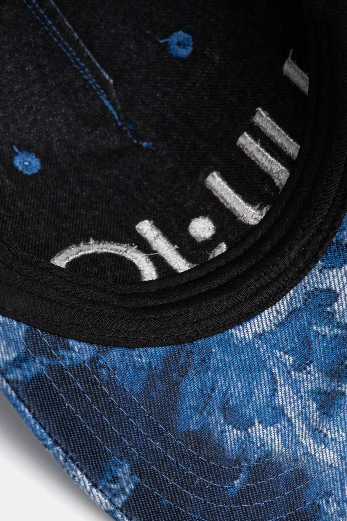 LIU-JO BASEBALL DENIM PRINTED en color AZUL  (4)