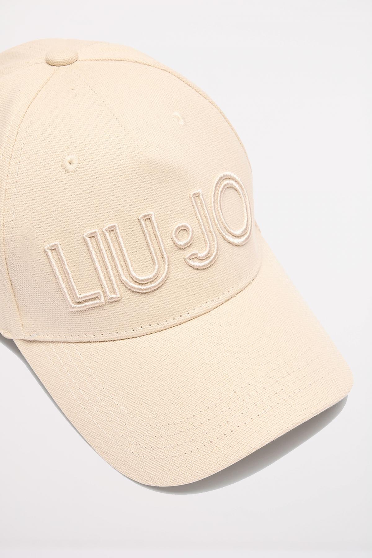 LIU-JO BASEBALL LOGO PLAIN en color BEIS  (4)