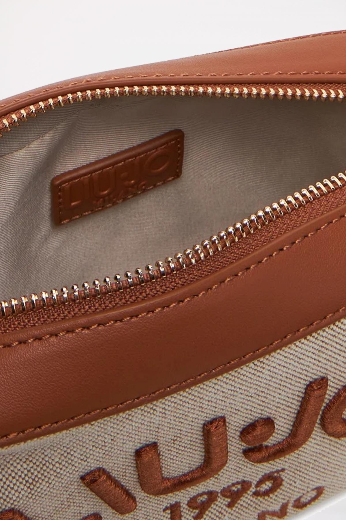 LIU-JO ECS S CAMERA CASE en color MARRON  (4)