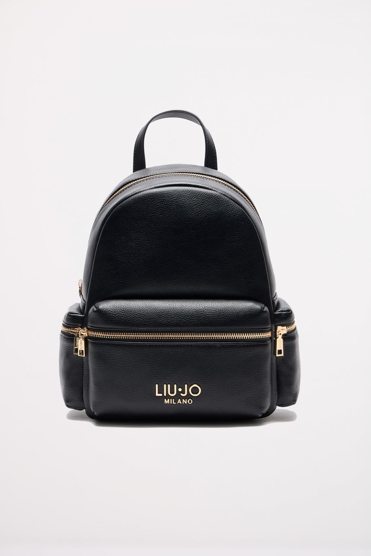 LIU-JO ECS M BACKPACK en color NEGRO  (1)