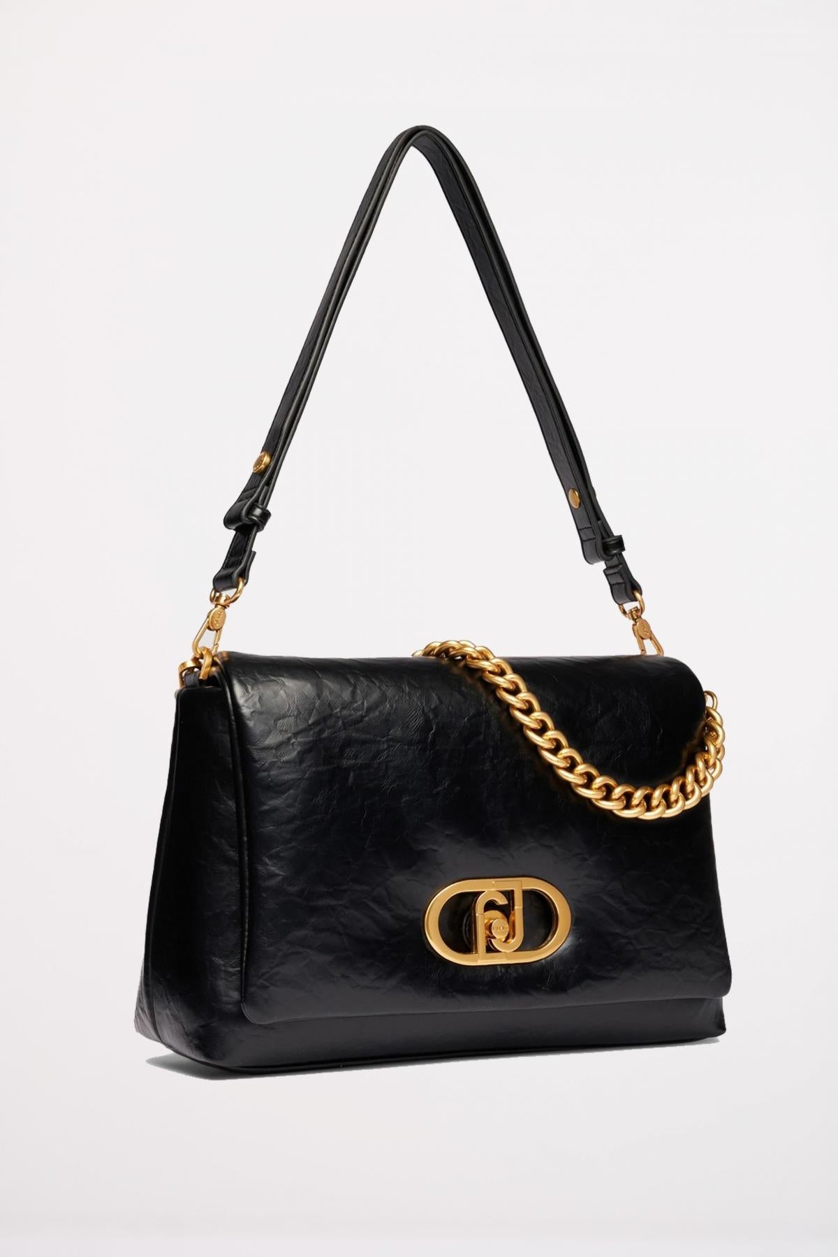 LIU-JO ECS L CROSSBODY en color NEGRO  (2)