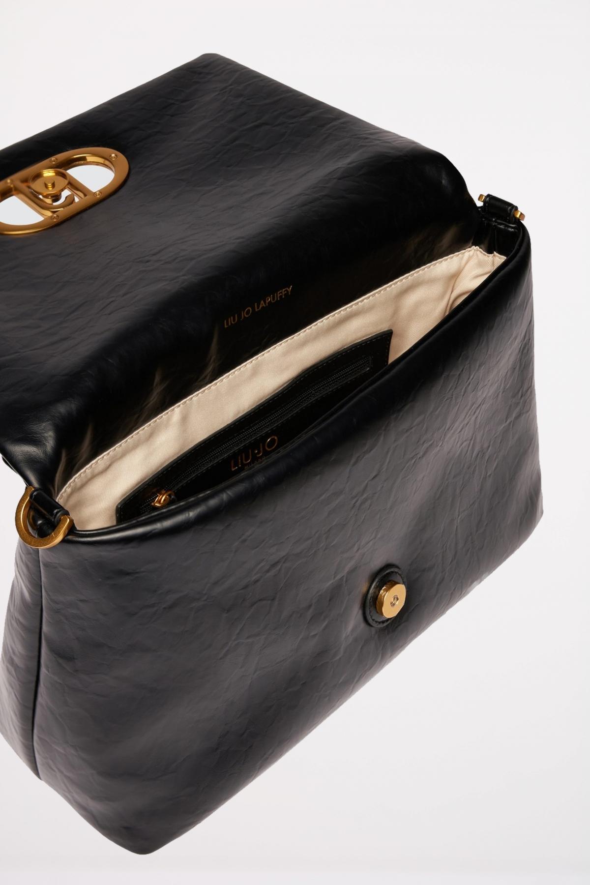 LIU-JO ECS L CROSSBODY en color NEGRO  (4)