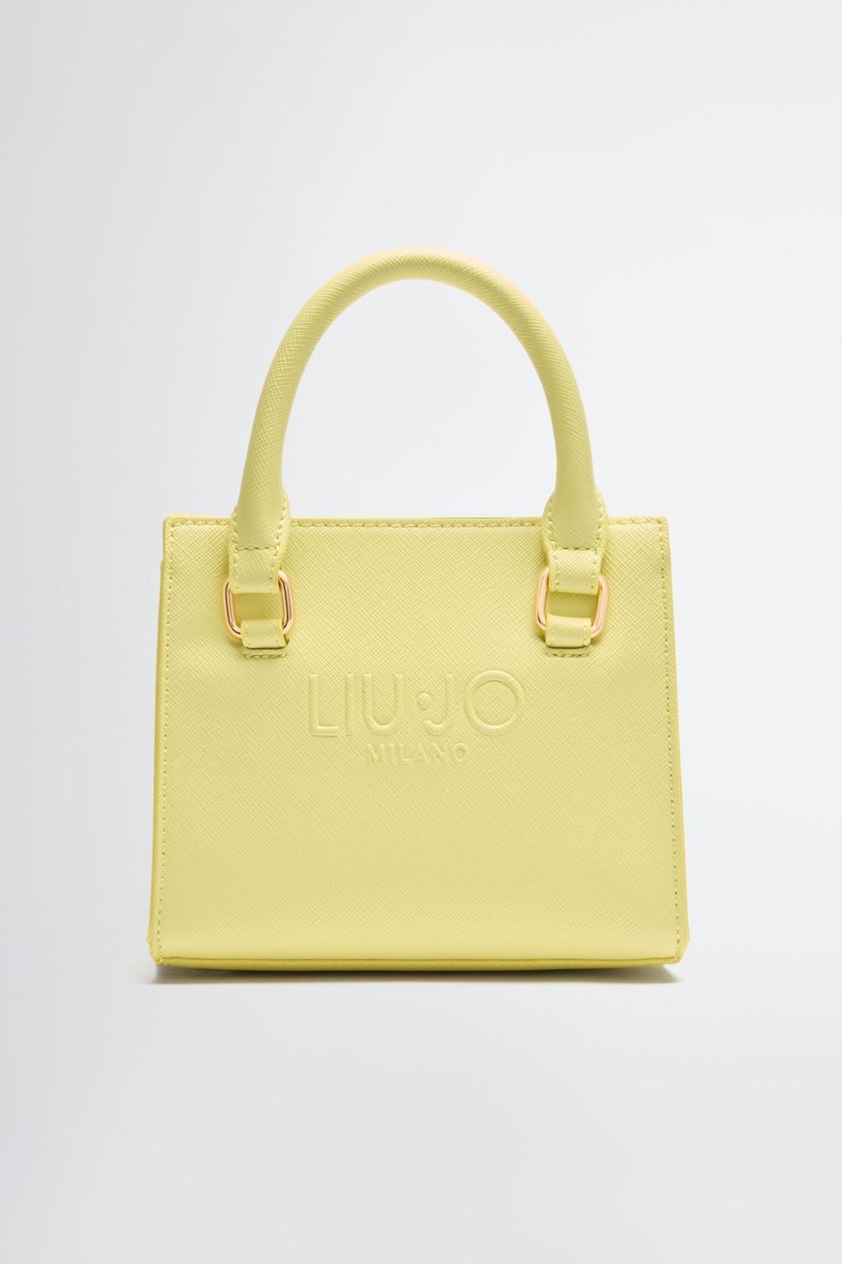 LIU-JO XS TOTE en color AMARILLO  (1)