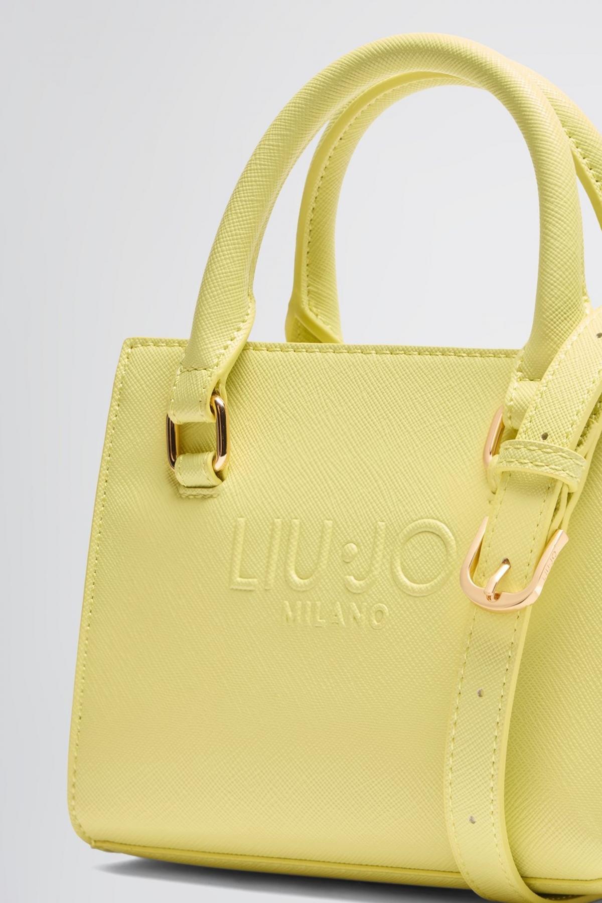 LIU-JO XS TOTE en color AMARILLO  (4)