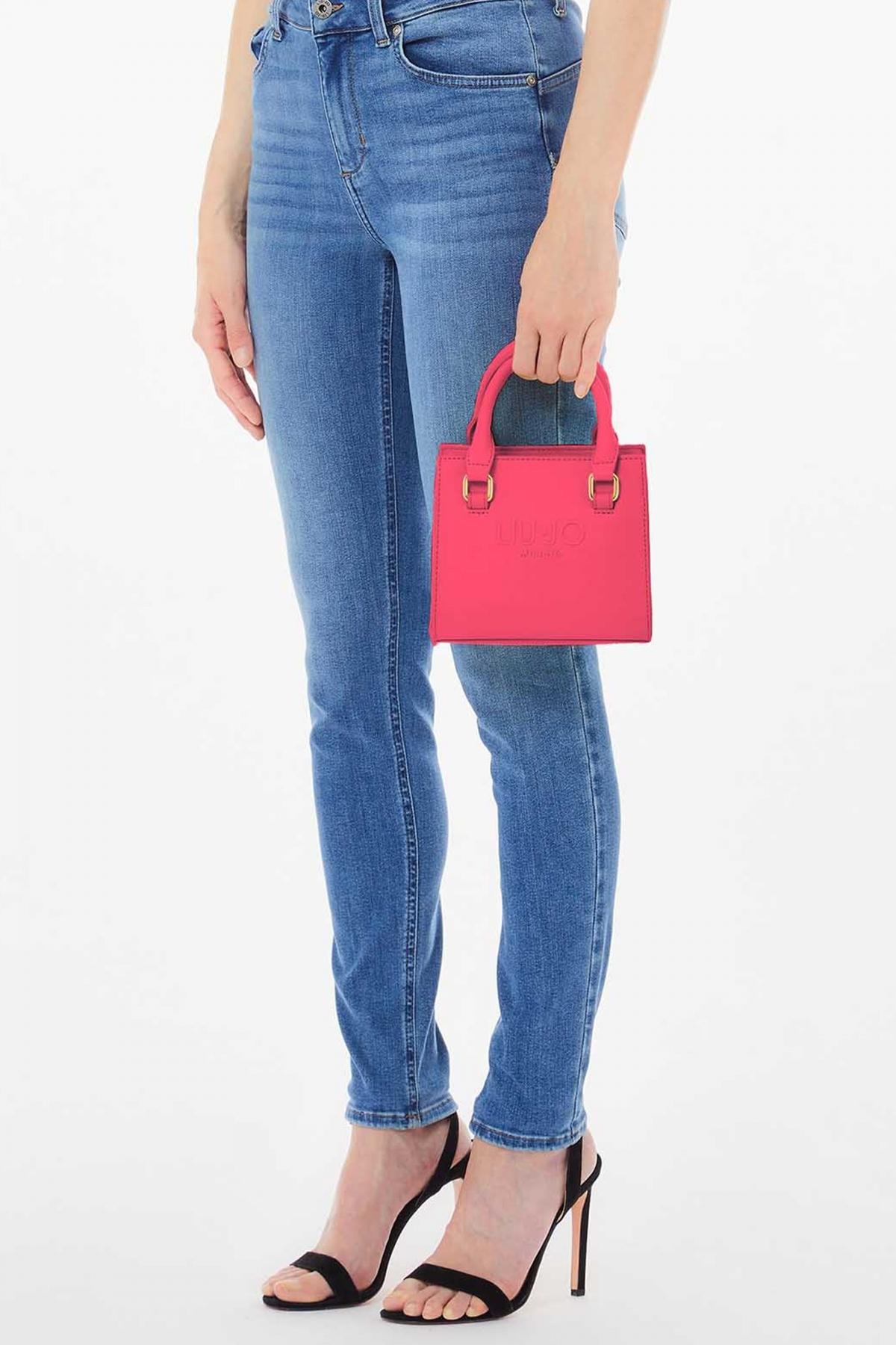 LIU-JO XS TOTE en color ROSA  (4)