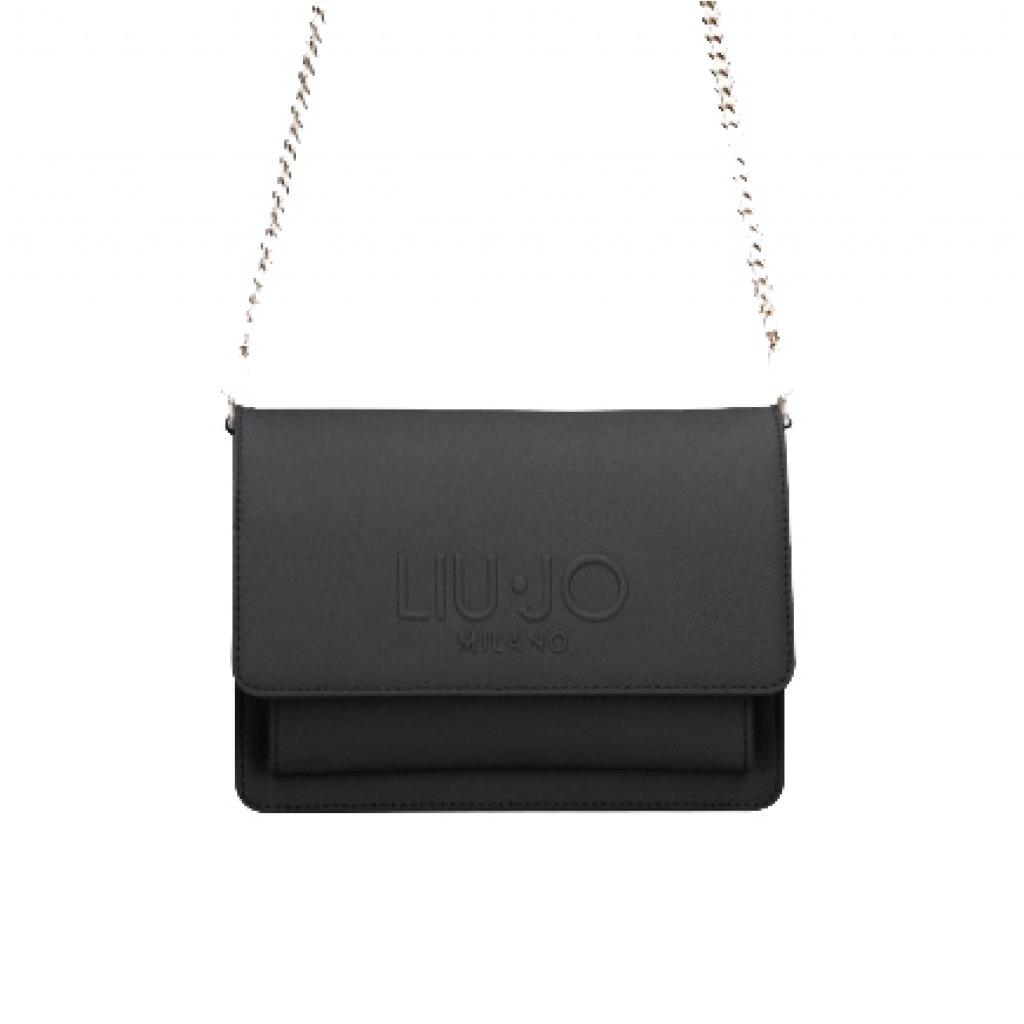 LIU-JO M CROSSBODY en color NEGRO  (4)