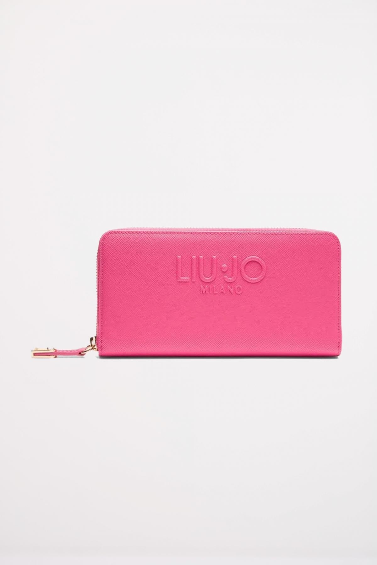 LIU-JO XLZIP AROUND en color ROSA  (1)