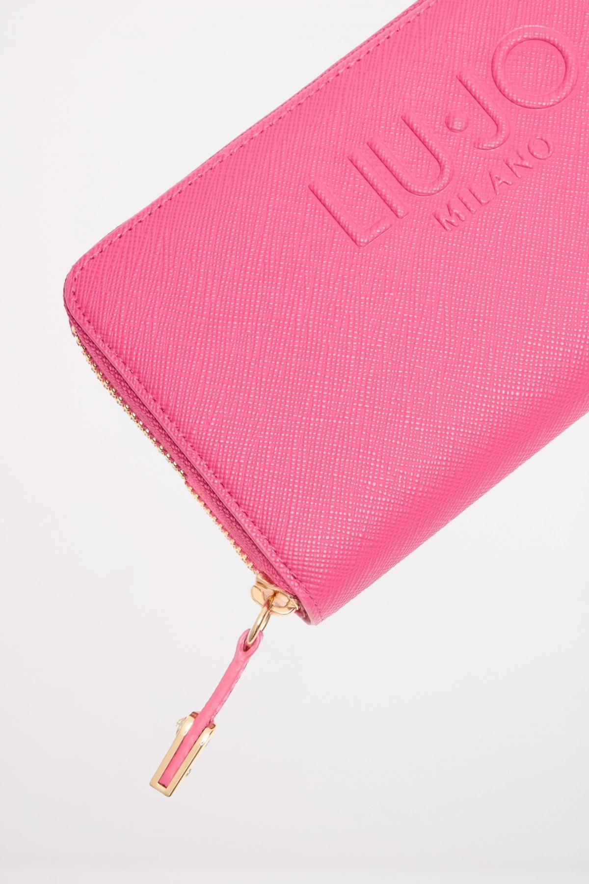 LIU-JO XLZIP AROUND en color ROSA  (2)