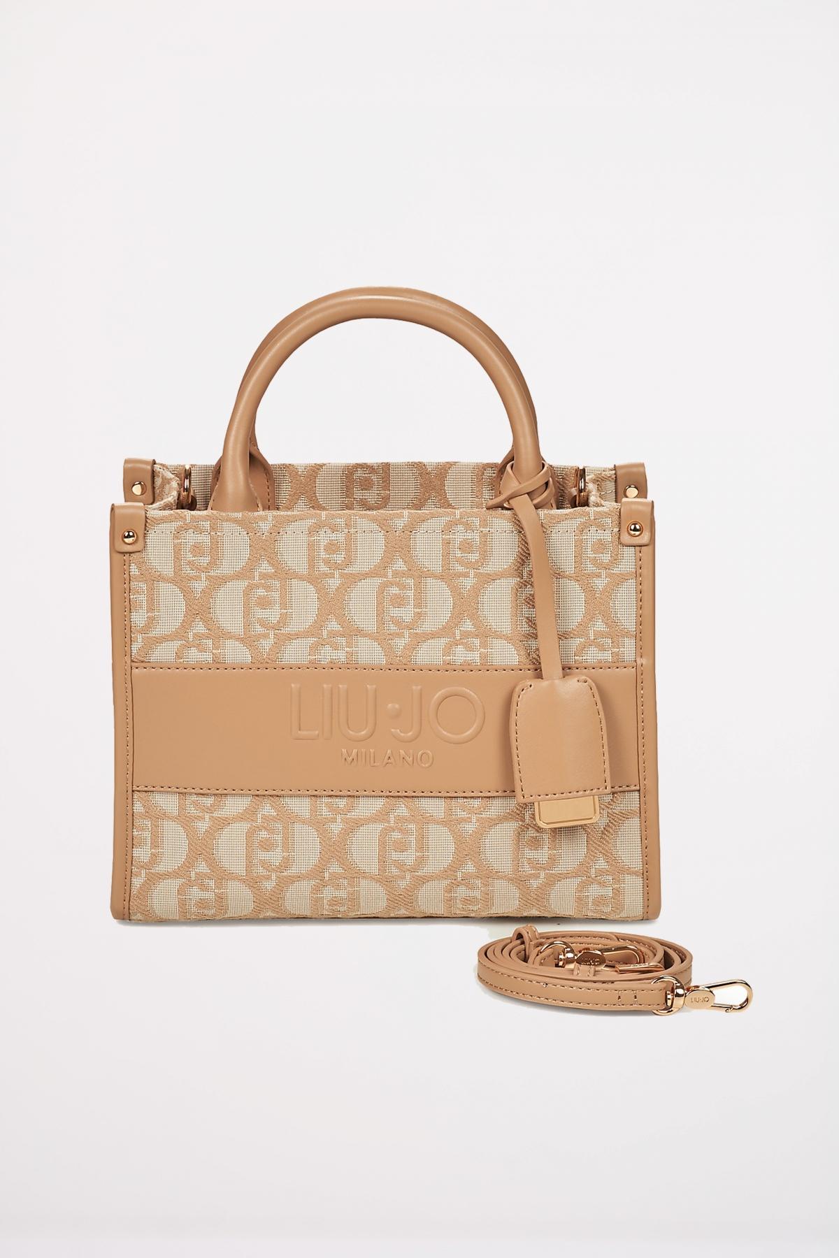 LIU-JO  S TOTE en color MARRON CLARO  (1)