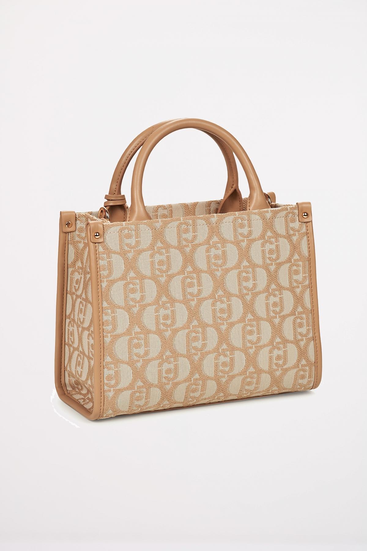 LIU-JO  S TOTE en color MARRON CLARO  (3)